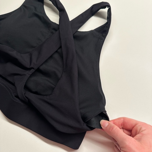 Fabletics No Bounce High Impact Black Sports Bra - Picture 7 of 7